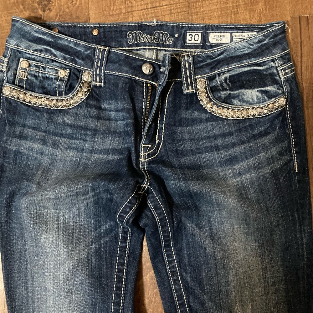 Miss Me Women's Blue Jeans 30x34